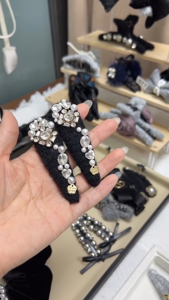 非金属布艺简约发饰