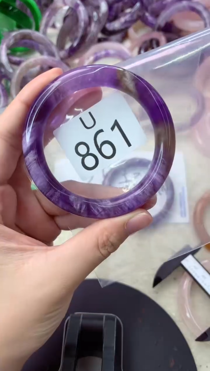 未镶嵌手镯水晶U861-54