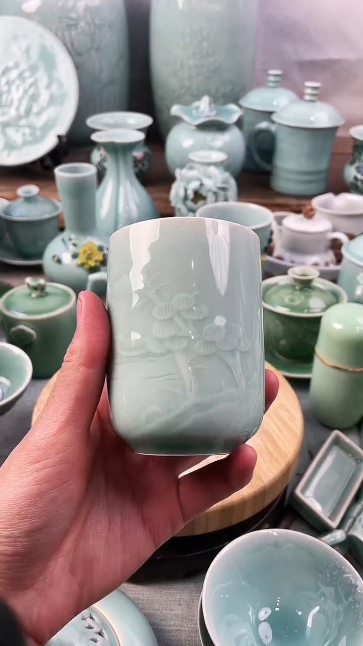 【闪购商品】特价 微瑕 慧仙青瓷