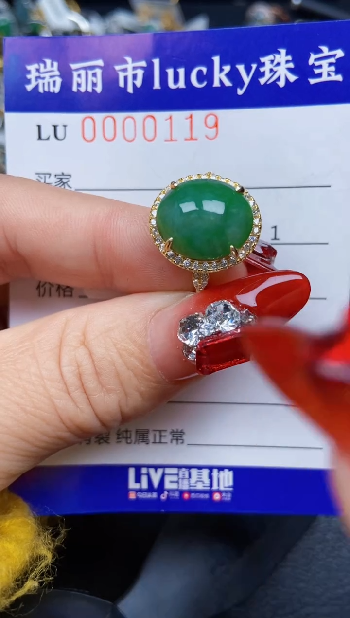 【闪购商品】翡翠颈饰银S925镶嵌0119