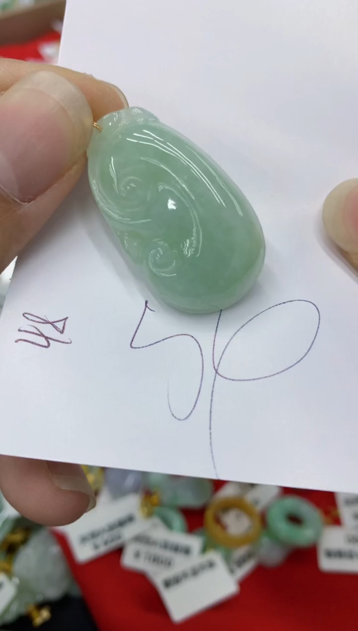 翡翠未镶嵌颈饰号链接111111111