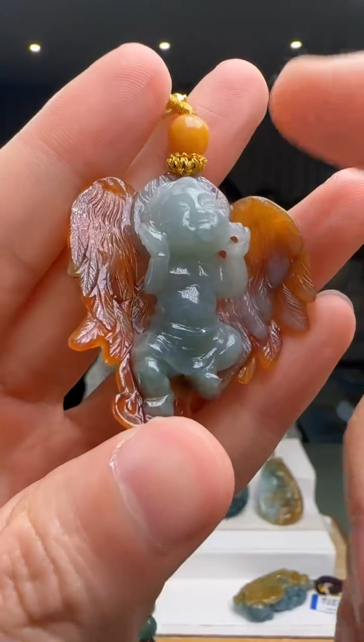 【闪购商品】翡翠吊坠(赠链)未镶嵌DY@@WS1WX29511