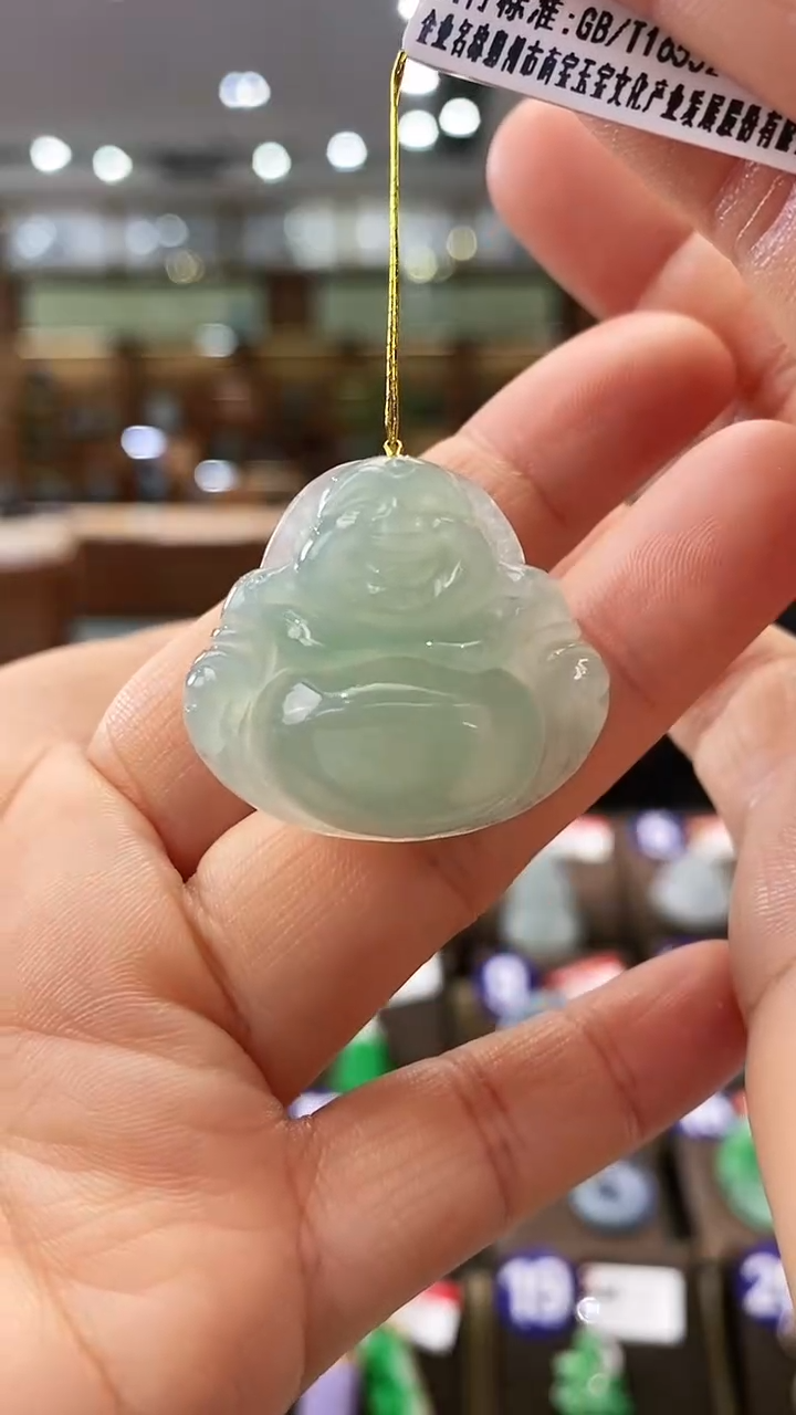 【闪购商品】翡翠颈饰未镶嵌佛公