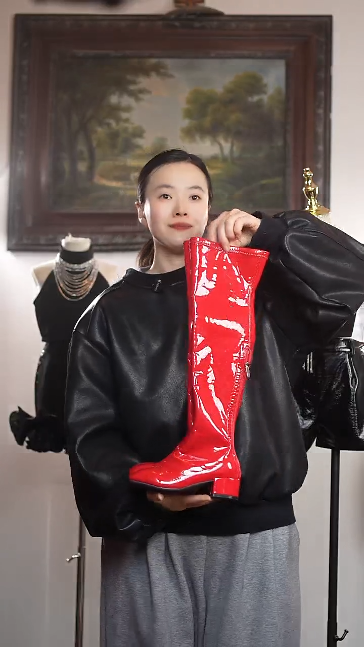 33码过膝靴艺桐轩儿童潮服