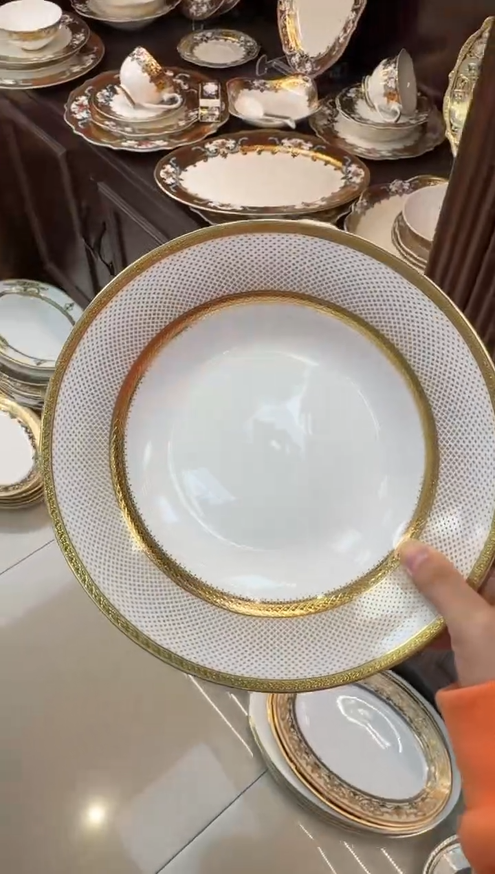 【闪购商品】瓷片9英寸草帽盘福利款