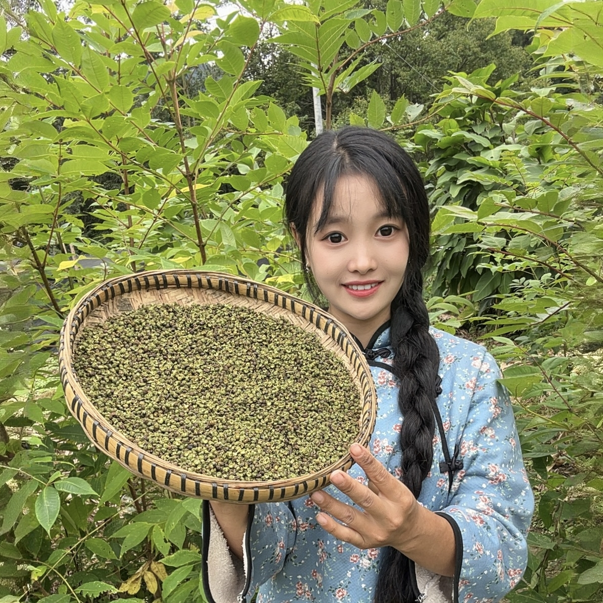 【四妹 阴凉避光通风保存】大凉山高山老树青花椒，自然晒干颗粒散装