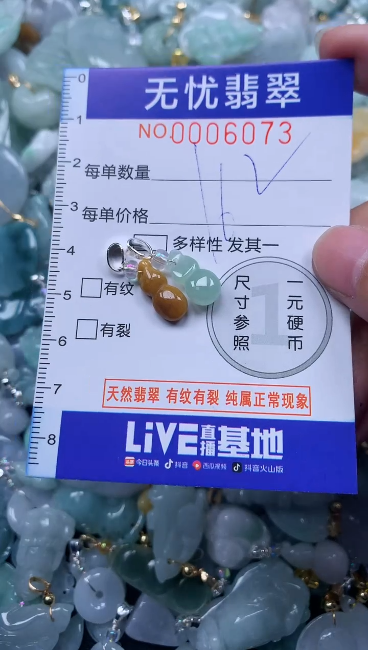 颈饰未镶嵌翡翠6073