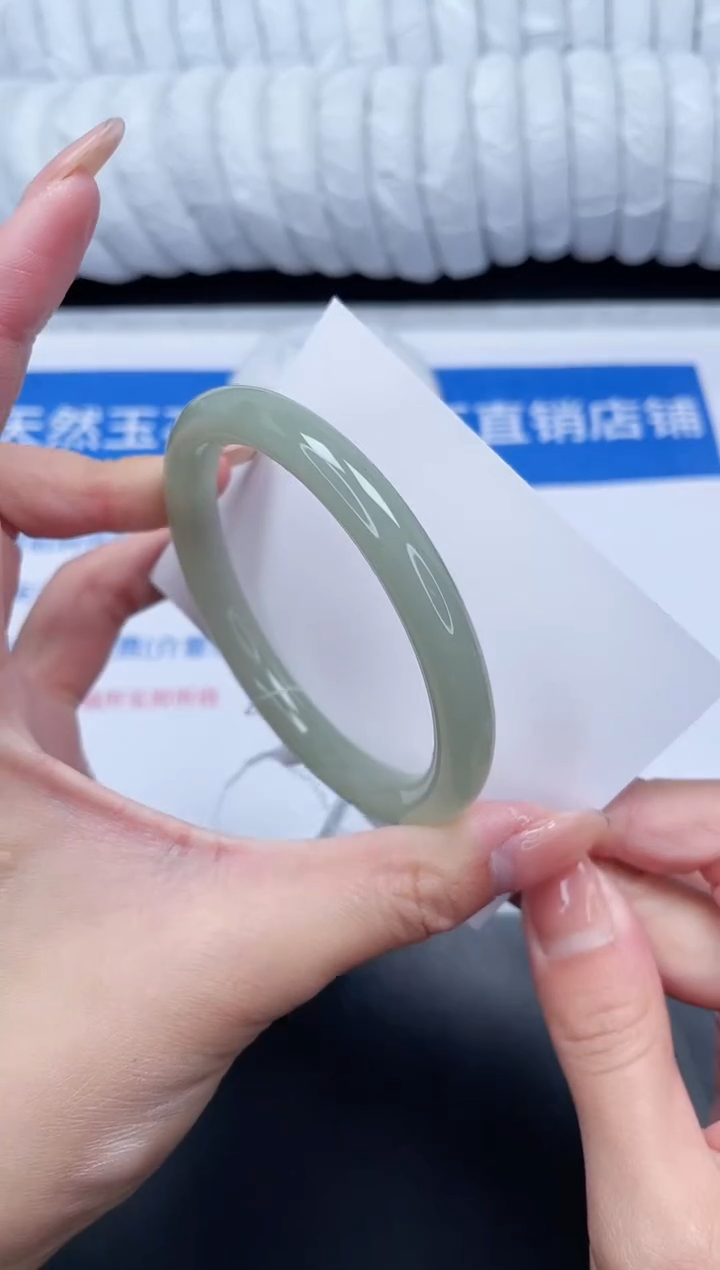 未镶嵌手镯石英质玉14-61.5DY