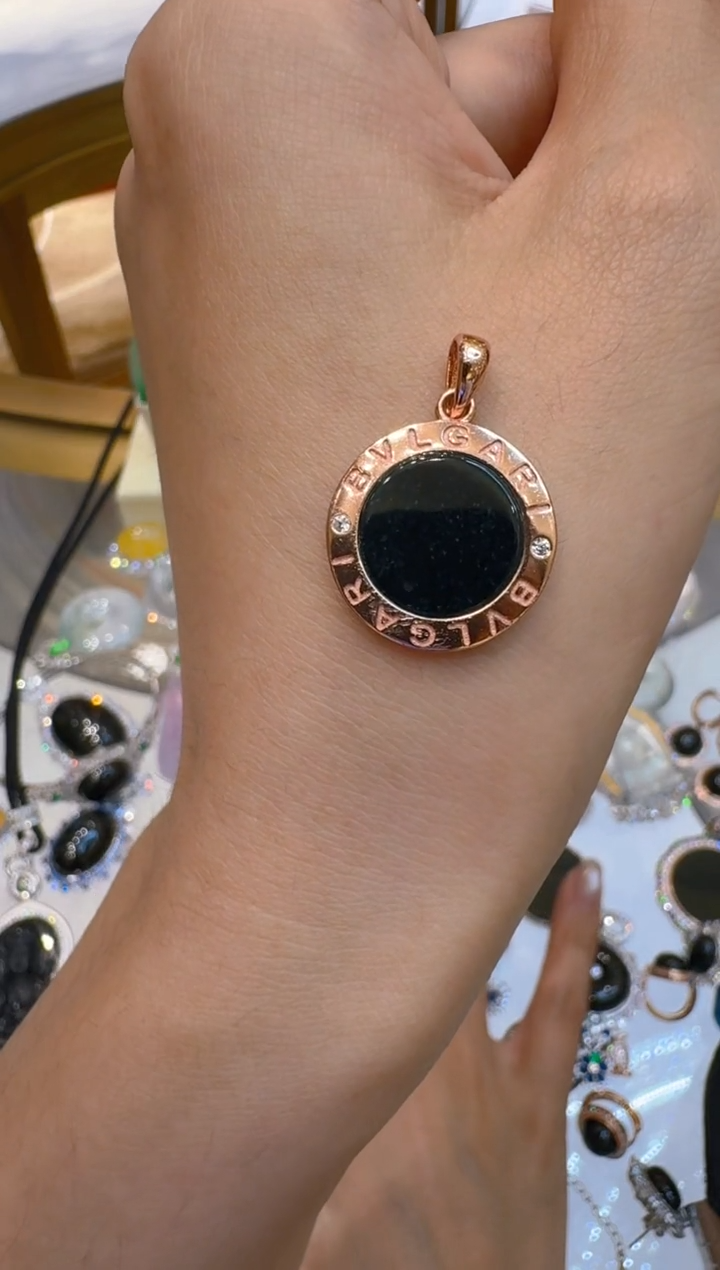 吊坠(不含链)银S925镶嵌翡翠多样性团购发一件