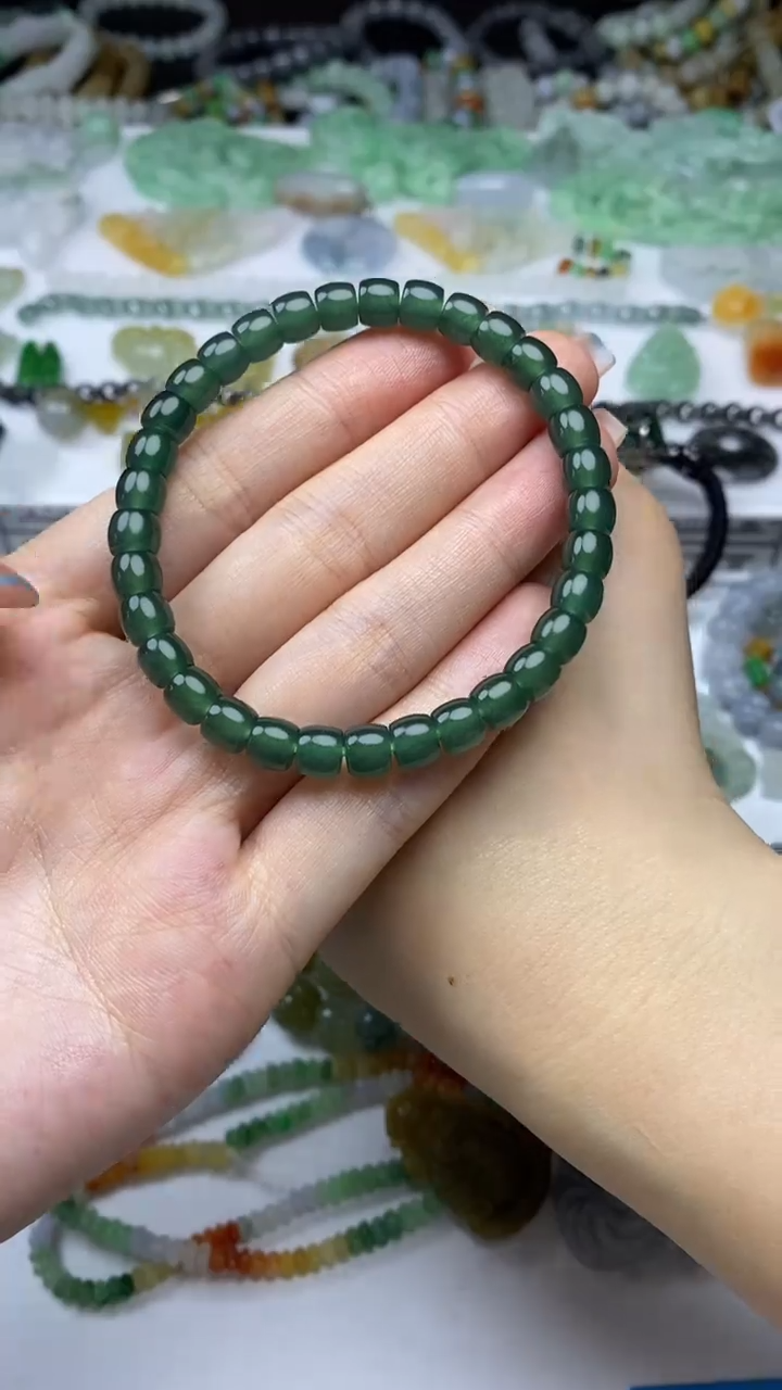 未镶嵌定制翡翠毛货定制不退不换