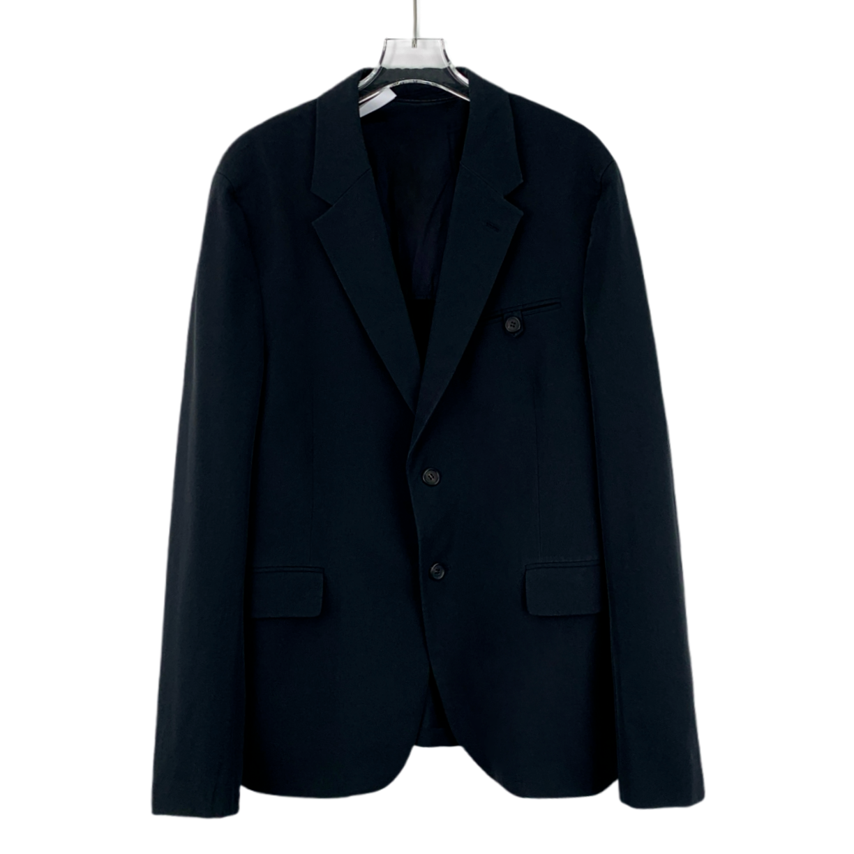 95新 Prada/普拉达  EM0166  翻领单排扣长袖西装外套 52R码