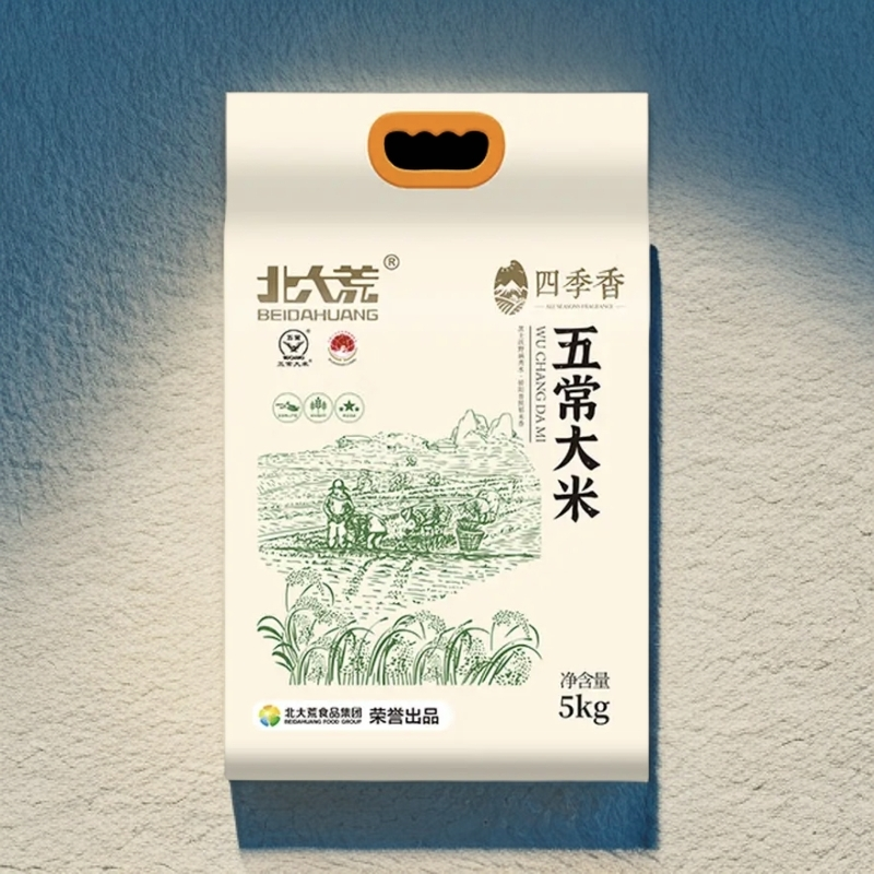 北大荒五常大米东北寒地大米 5kg