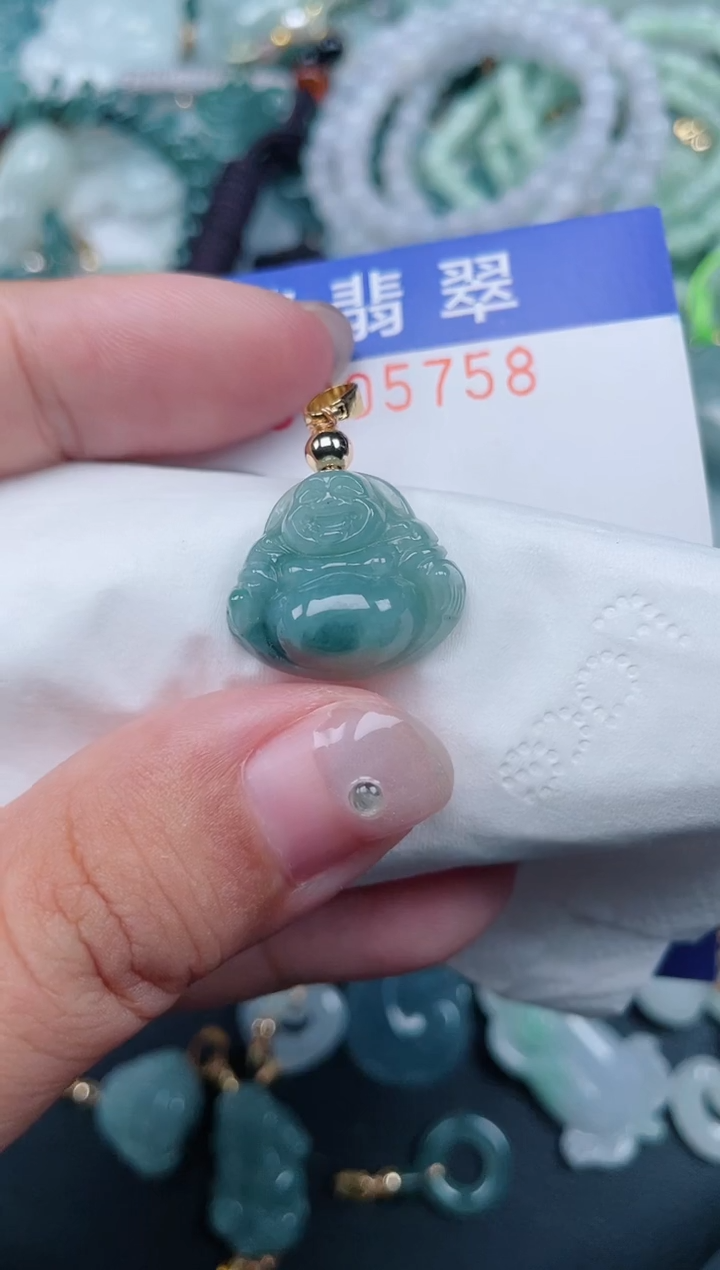 颈饰未镶嵌翡翠.0005758