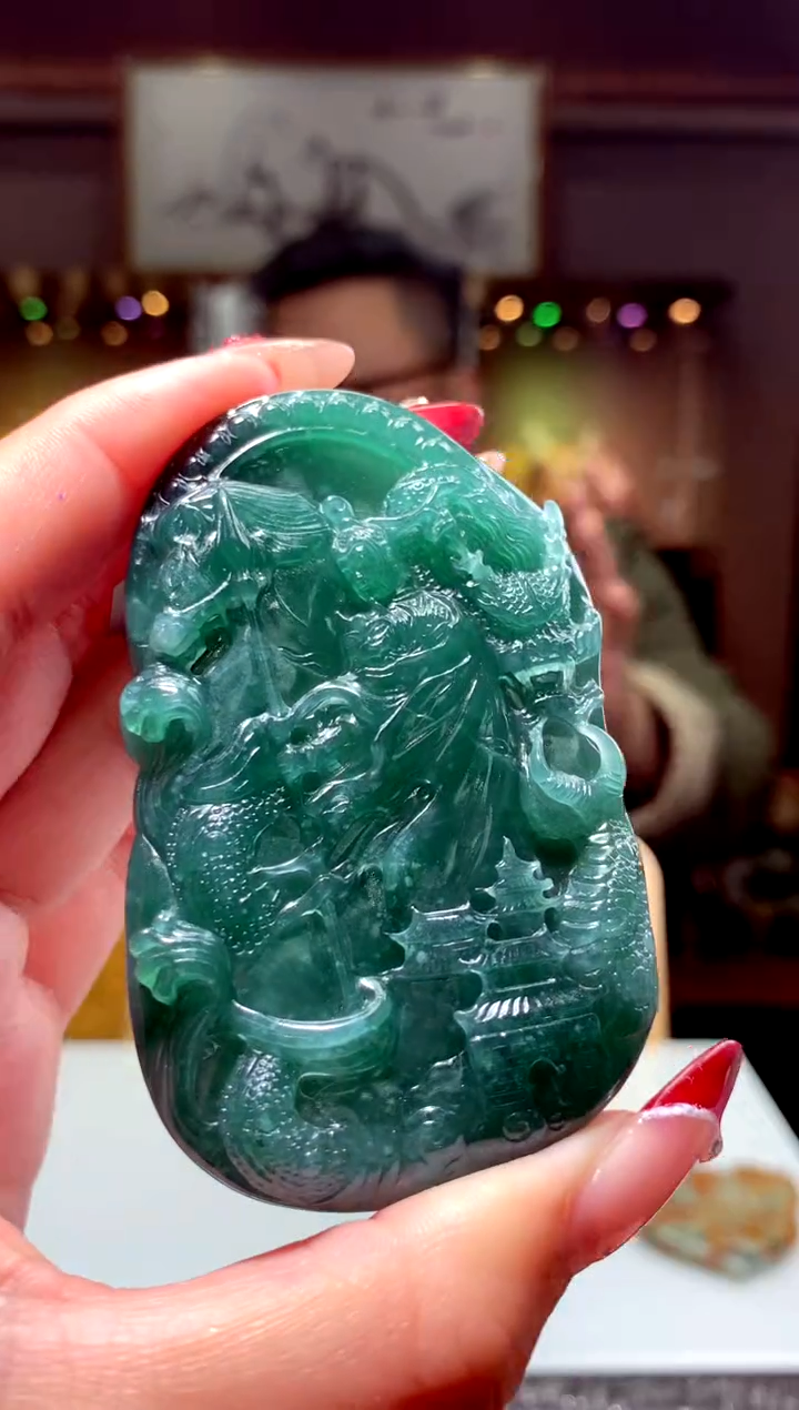 【闪购商品】定制翡翠未镶嵌天然A货翡翠（拍一发一）