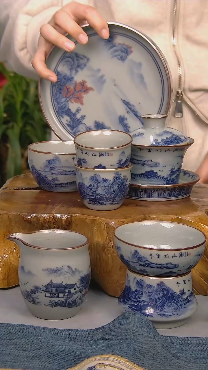 【闪购商品】简装家用款7件套 陶瓷家用茶具系列