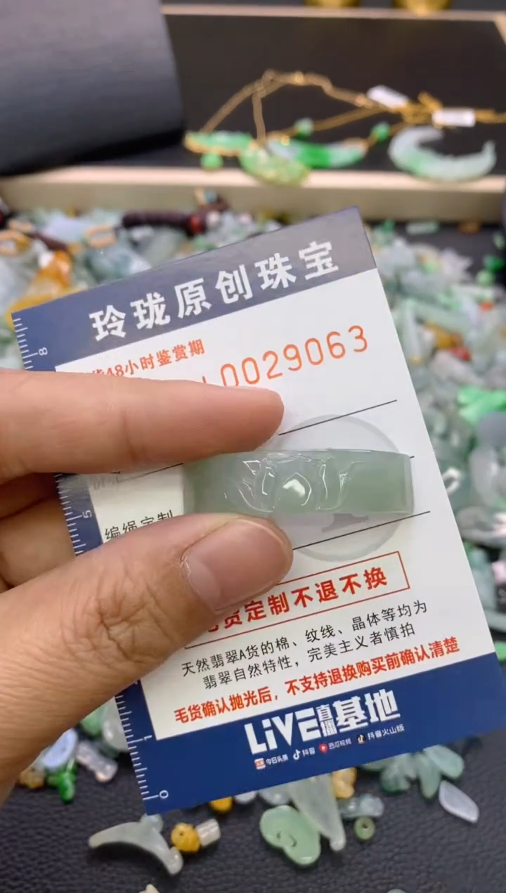 【闪购商品】翡翠颈饰未镶嵌翡翠净货29063