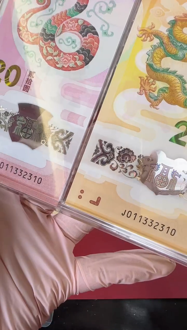 【闪购商品】塑料2025蛇钞全同号裸啊啊啊啊啊啊