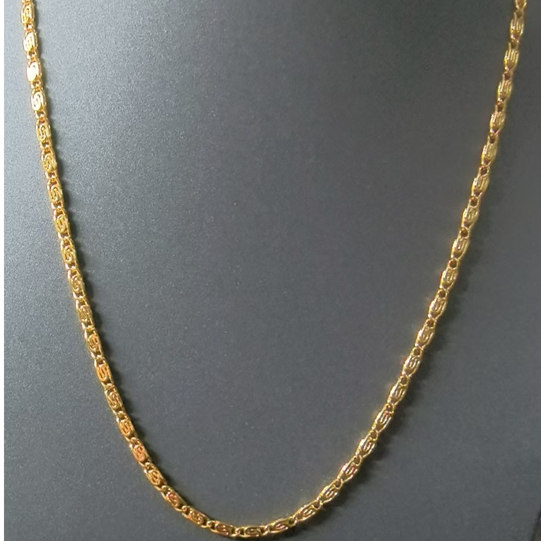 铜合金项链 铜合金项链 祥云项链时尚百搭素款精美9556