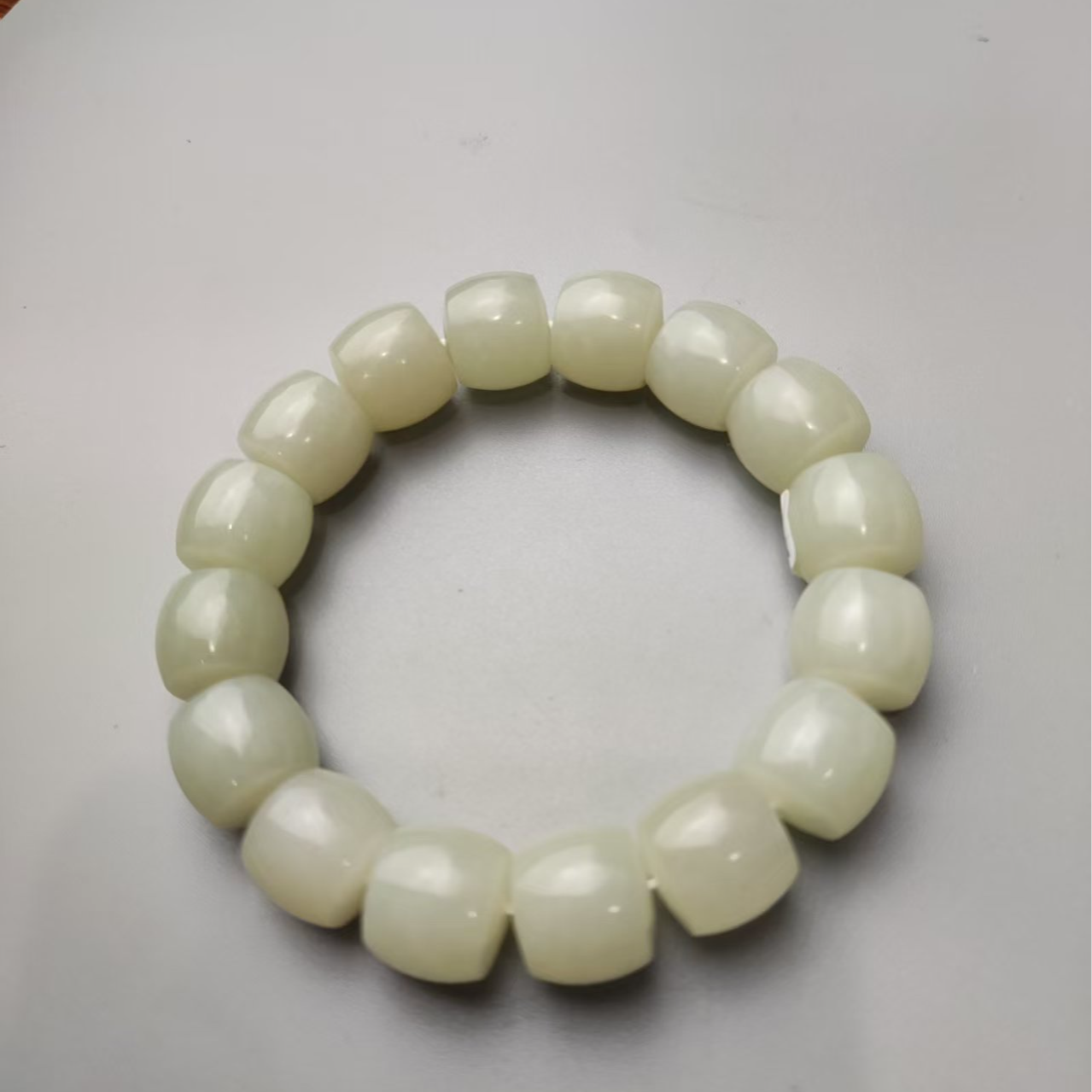 和田玉-直切手串0530