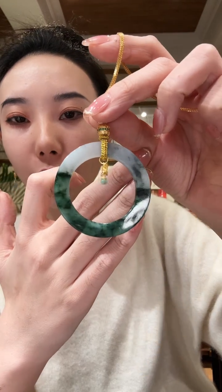 【闪购商品】翡翠颈饰未镶嵌国风