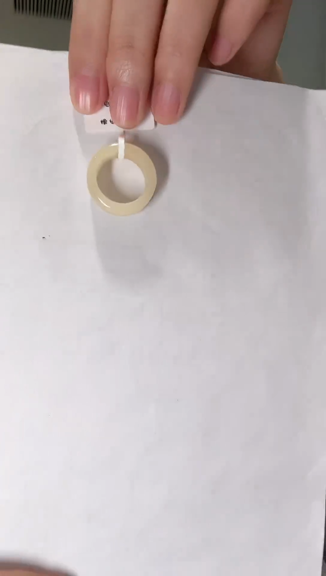 未镶嵌戒指和田玉和田玉戒圈 D117/18