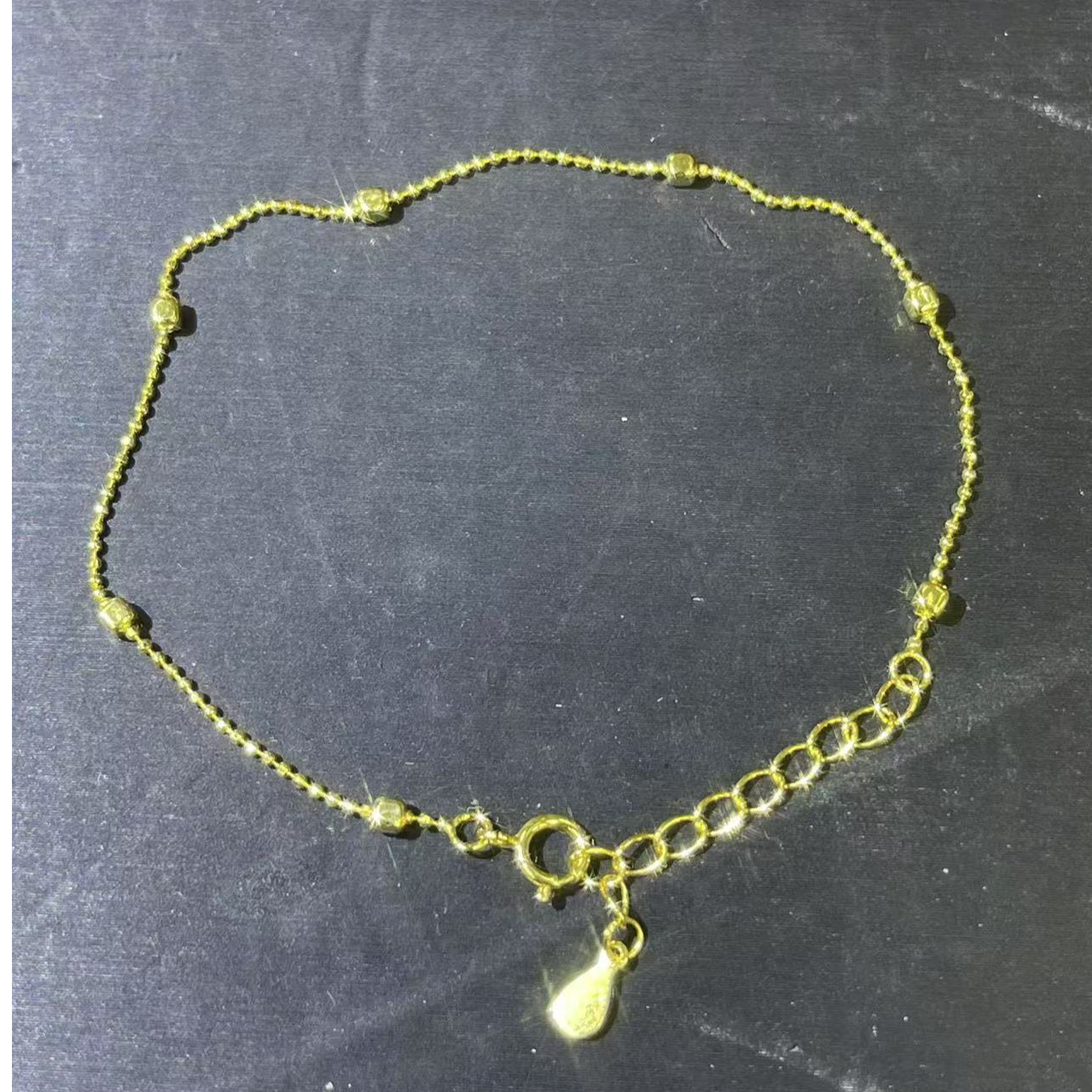 s1804黄色方糖手链多样性发货