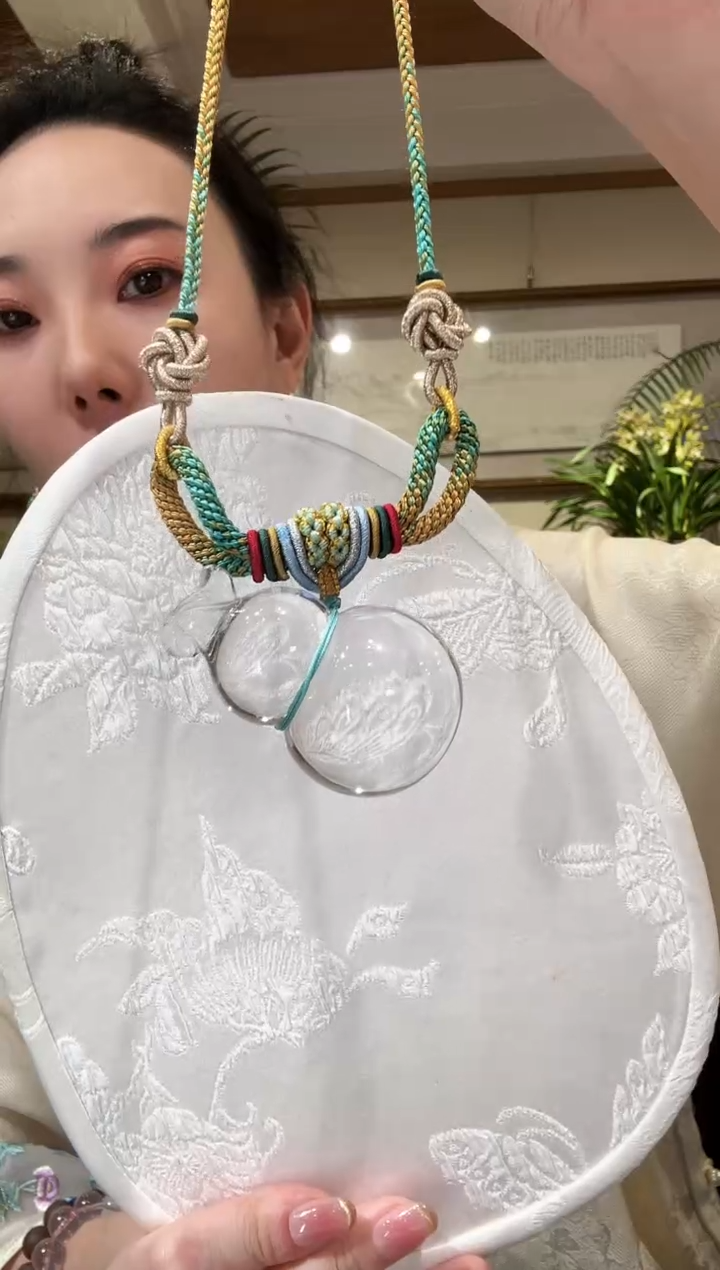 【闪购商品】水晶颈饰未镶嵌国风