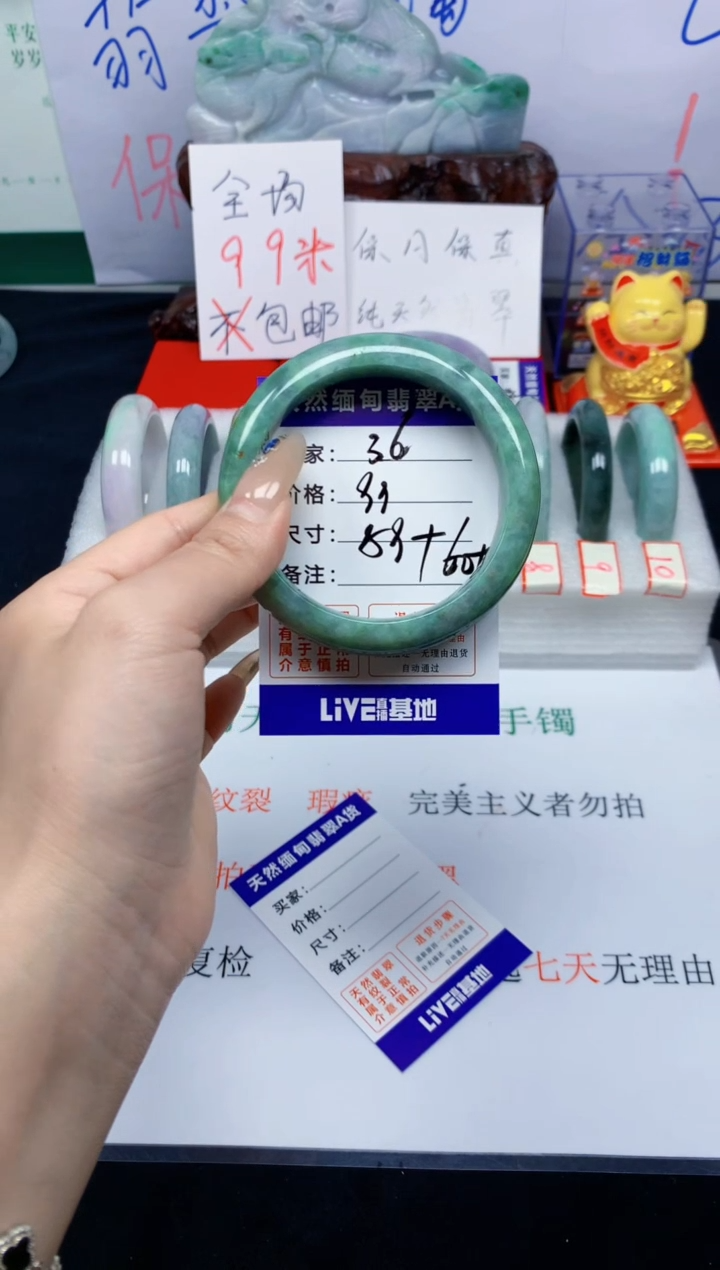 未镶嵌手镯翡翠36