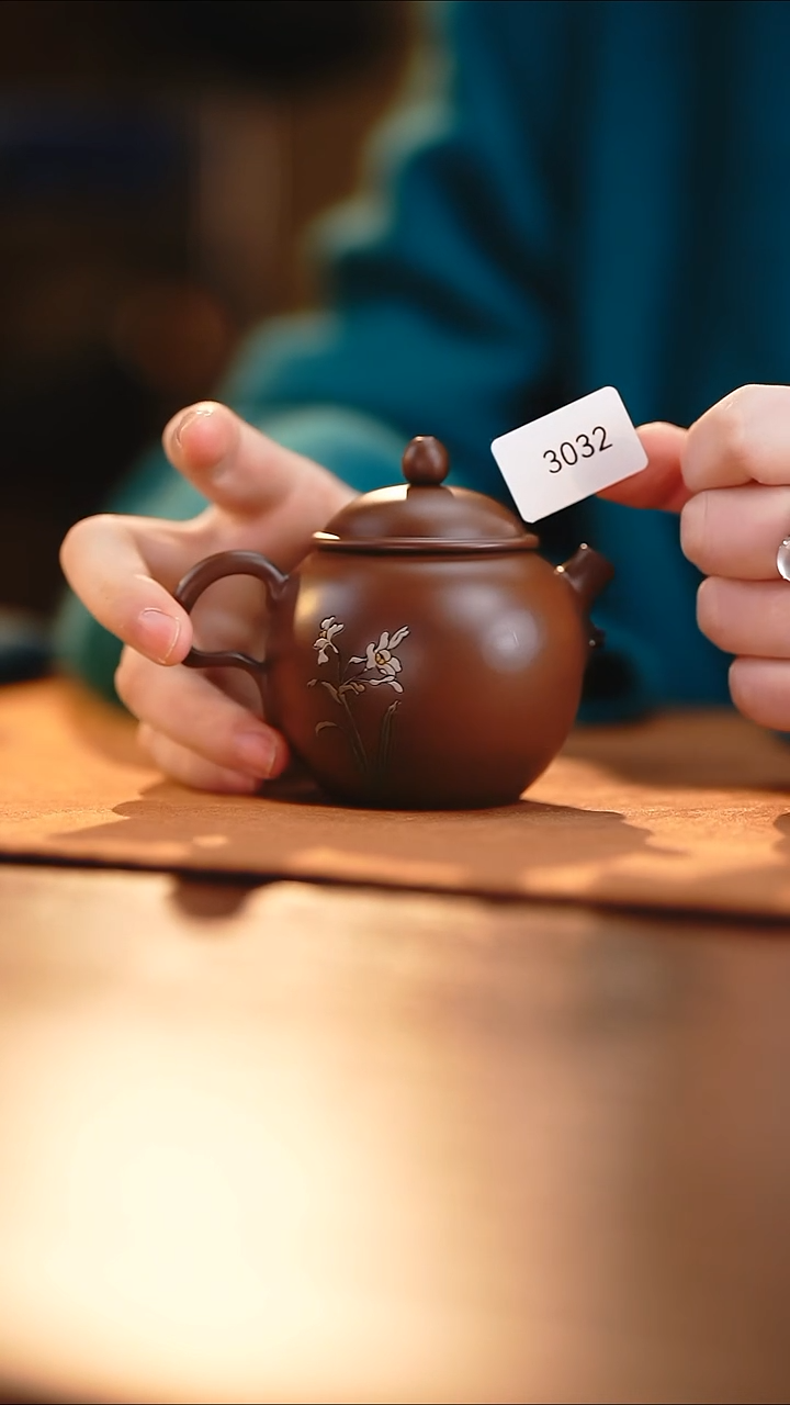 雲梦茶器紫陶茶壶3032