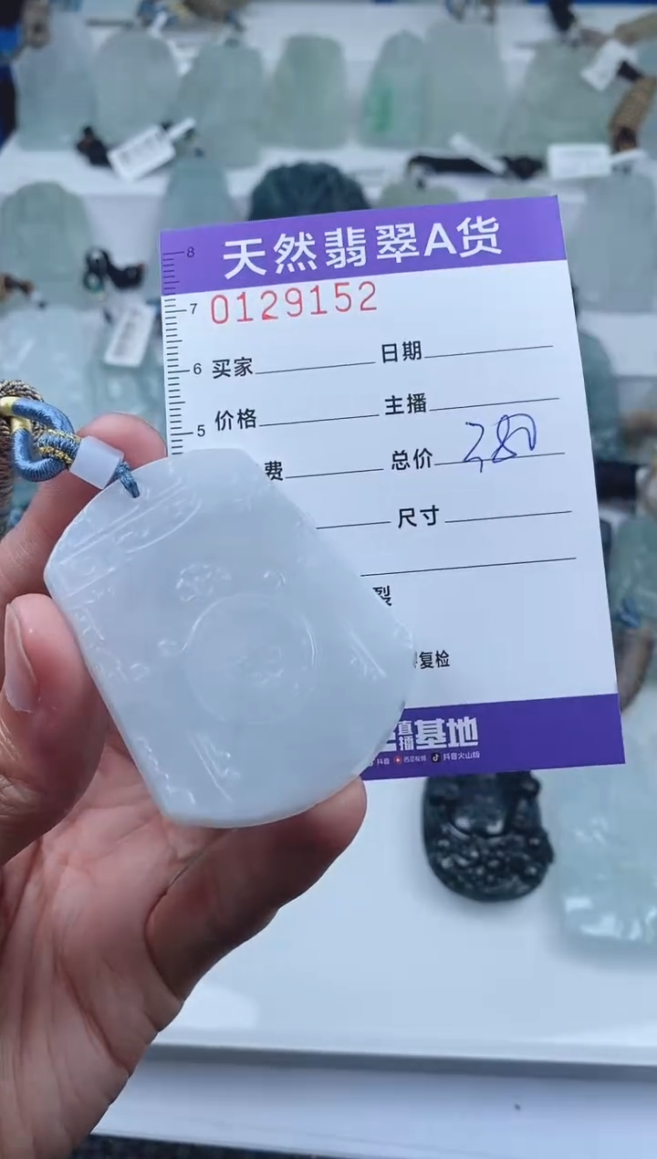 【闪购商品】翡翠颈饰未镶嵌       152