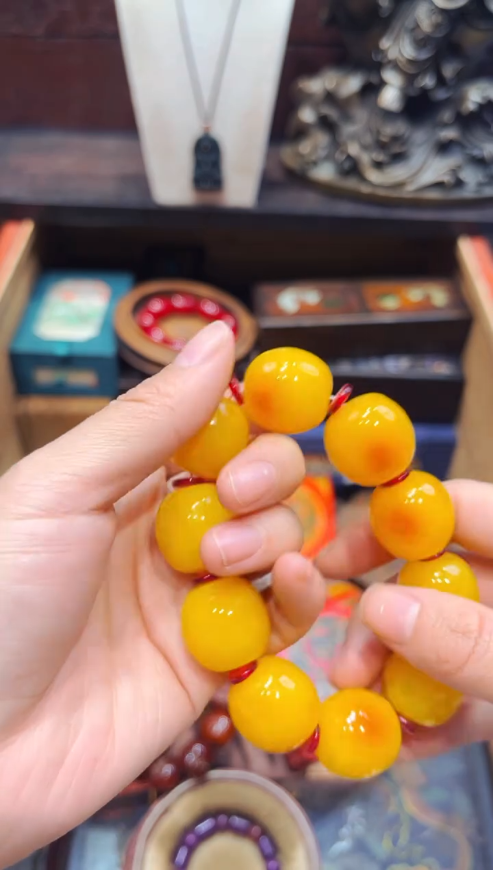 【闪购商品】蜜蜡裸石未镶嵌欣妹专属精选链接b21341