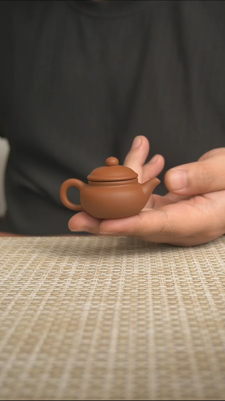 紫砂茶宠宜兴紫砂茶宠指尖壶单只款式随机 