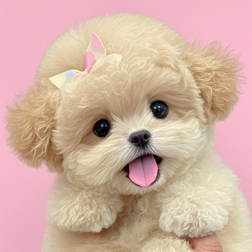 熠辰萌宠比熊泰迪小狗马尔泰西施可爱伴侣犬