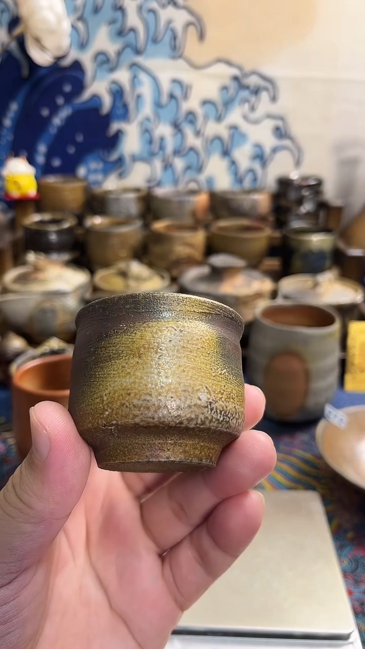 松景日式备前烧茶具茶周边