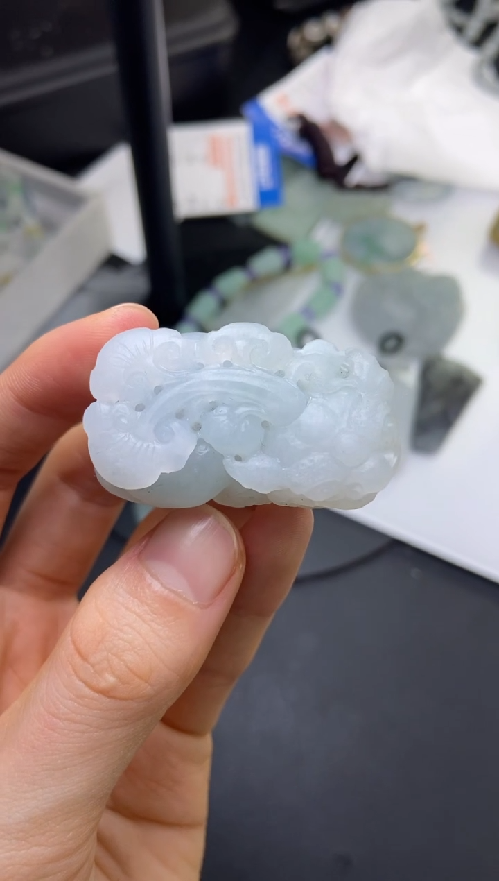 【闪购商品】定制翡翠未镶嵌发一件