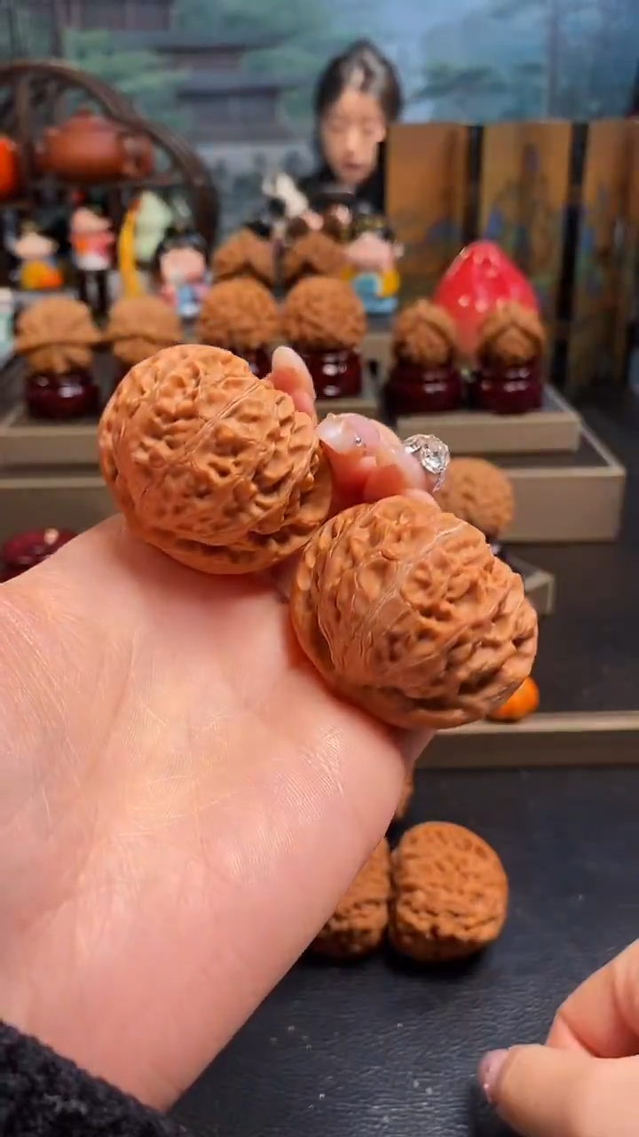 【闪购商品】文玩核桃吊坠H254宫灯44