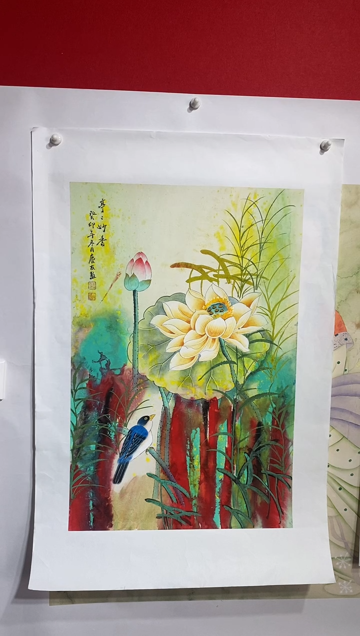 【闪购商品】国画LQY洋李庆友老师作品