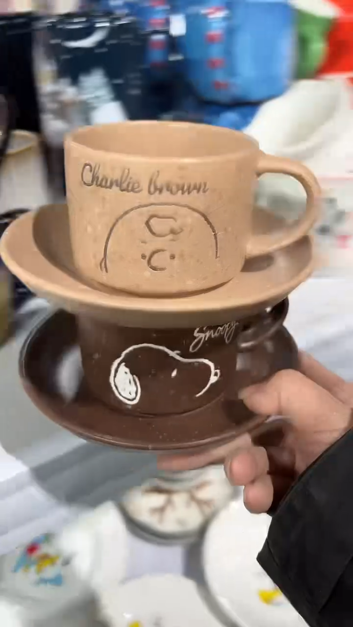 陶瓷手柄款家湖高温陶瓷杯 微瑕