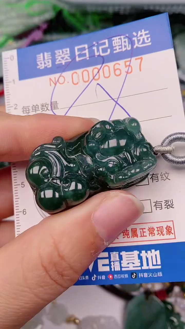 【闪购商品】翡翠颈饰未镶嵌00000657