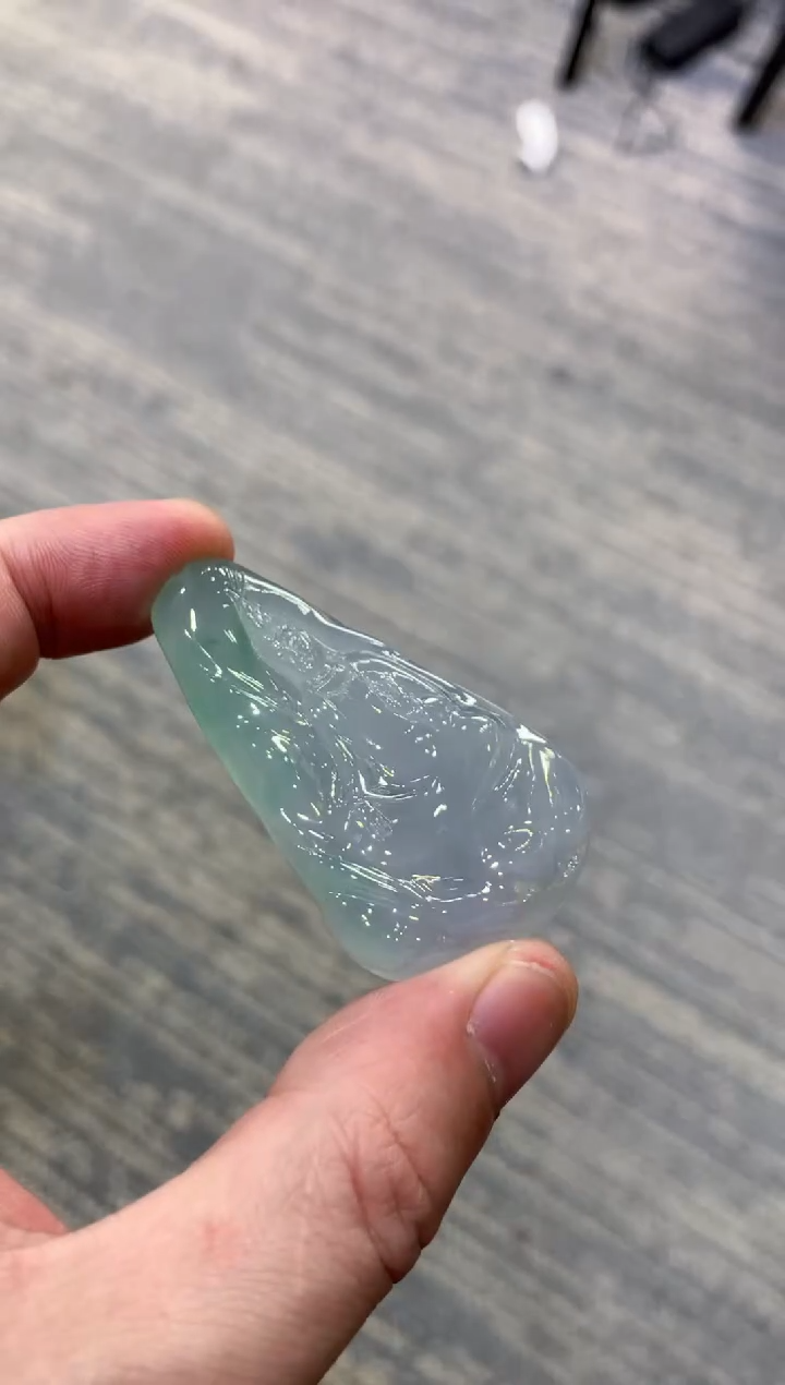 颈饰未镶嵌翡翠天然A货翡翠