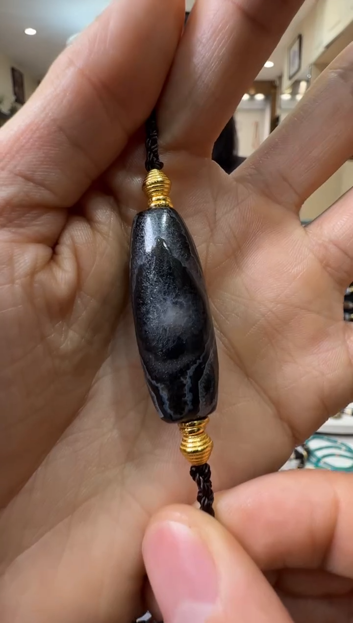 【闪购商品】玛瑙/玉髓珠宝半成品未镶嵌玛瑙珠项链