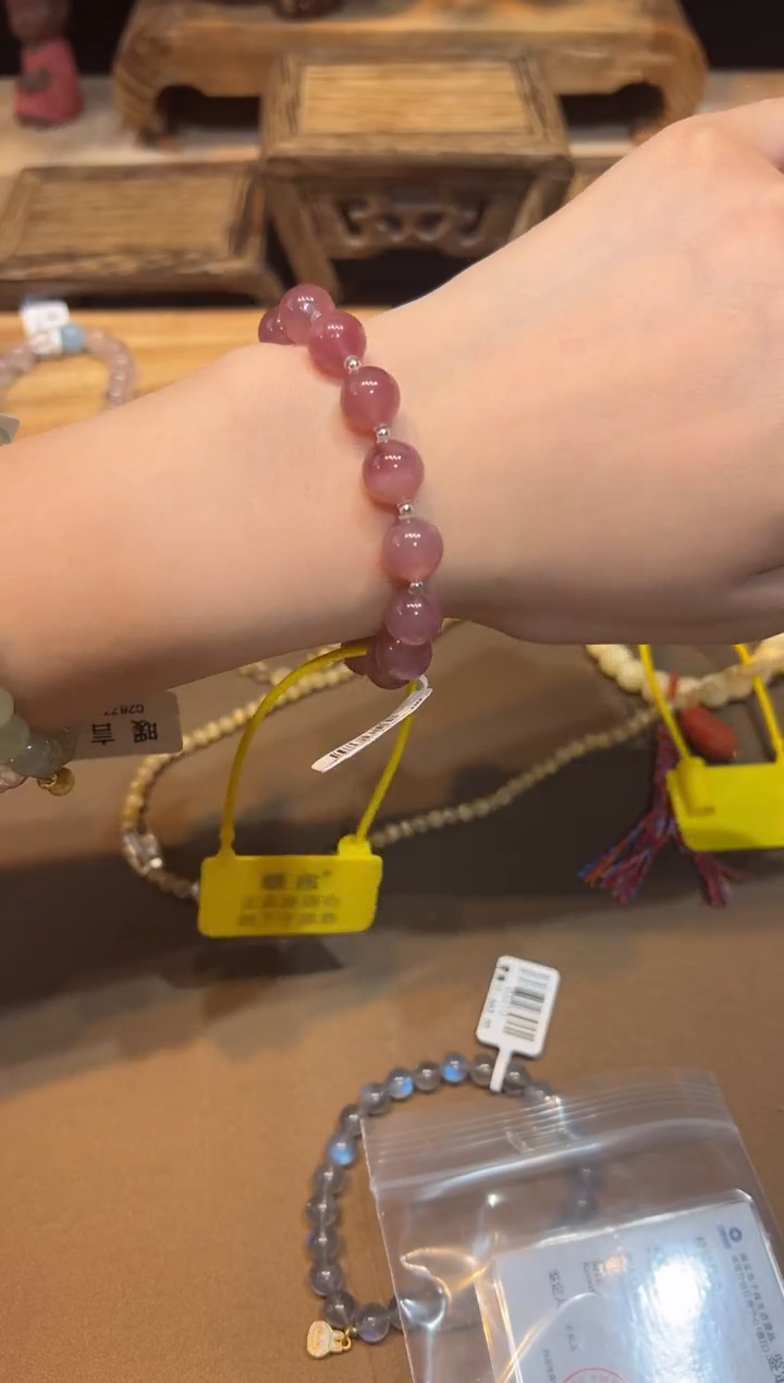 水晶手链未镶嵌手饰@@0342