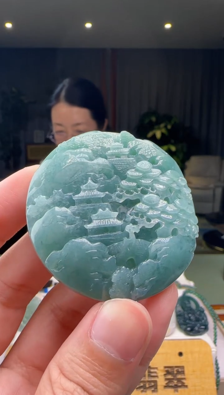 【闪购商品】翡翠颈饰未镶嵌XM@@WS1WX26575