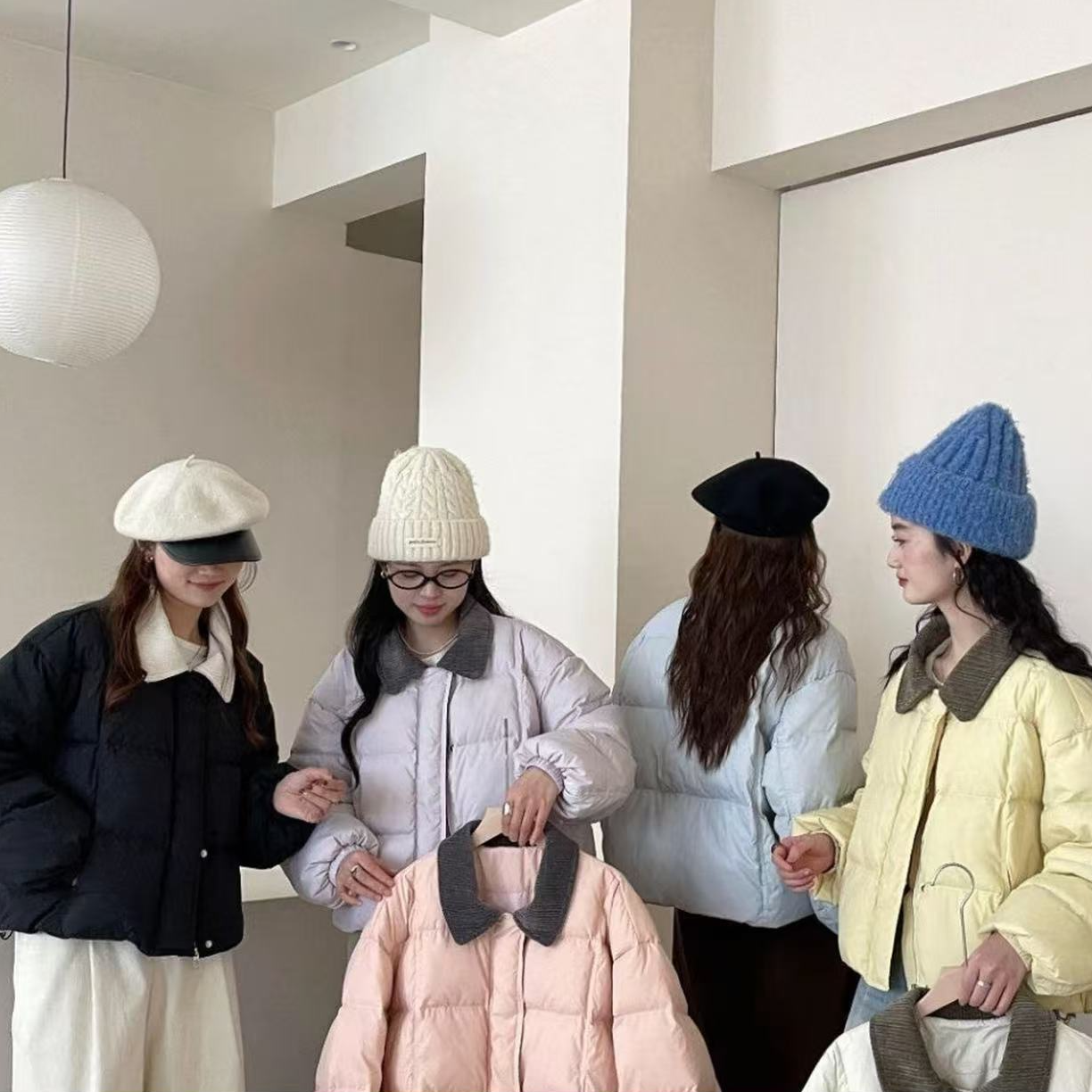 【升级加厚】韩版休闲ins高品质女款羽绒服百搭时尚保暖纯色短款