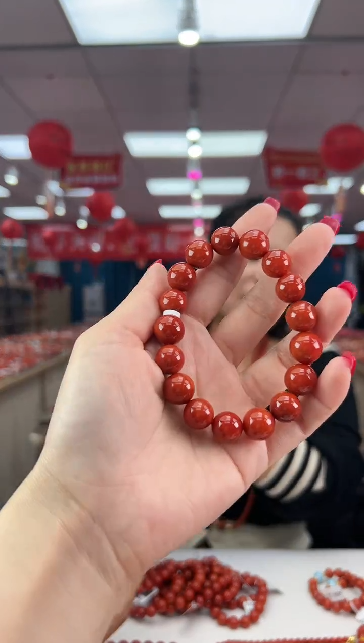 【闪购商品】南红玛瑙珠串未镶嵌多样发其一/12/92197436