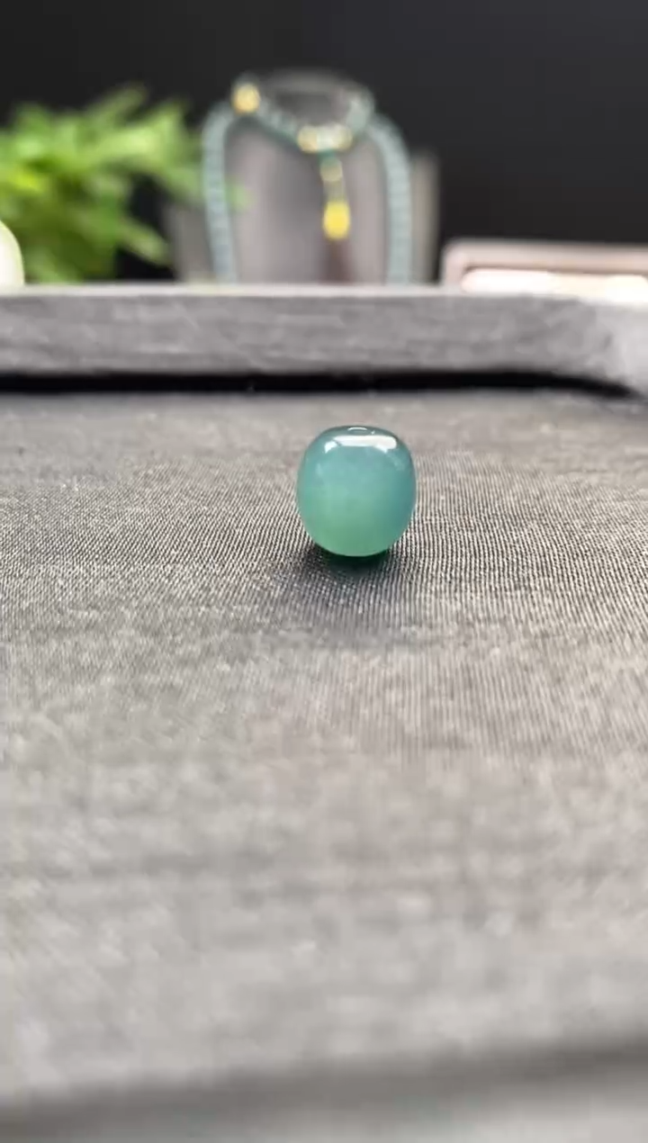 未镶嵌手链翡翠散珠卡10mm左右老型珠