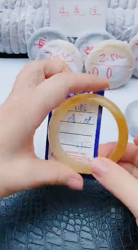 未镶嵌手镯石英质玉x185+57+58