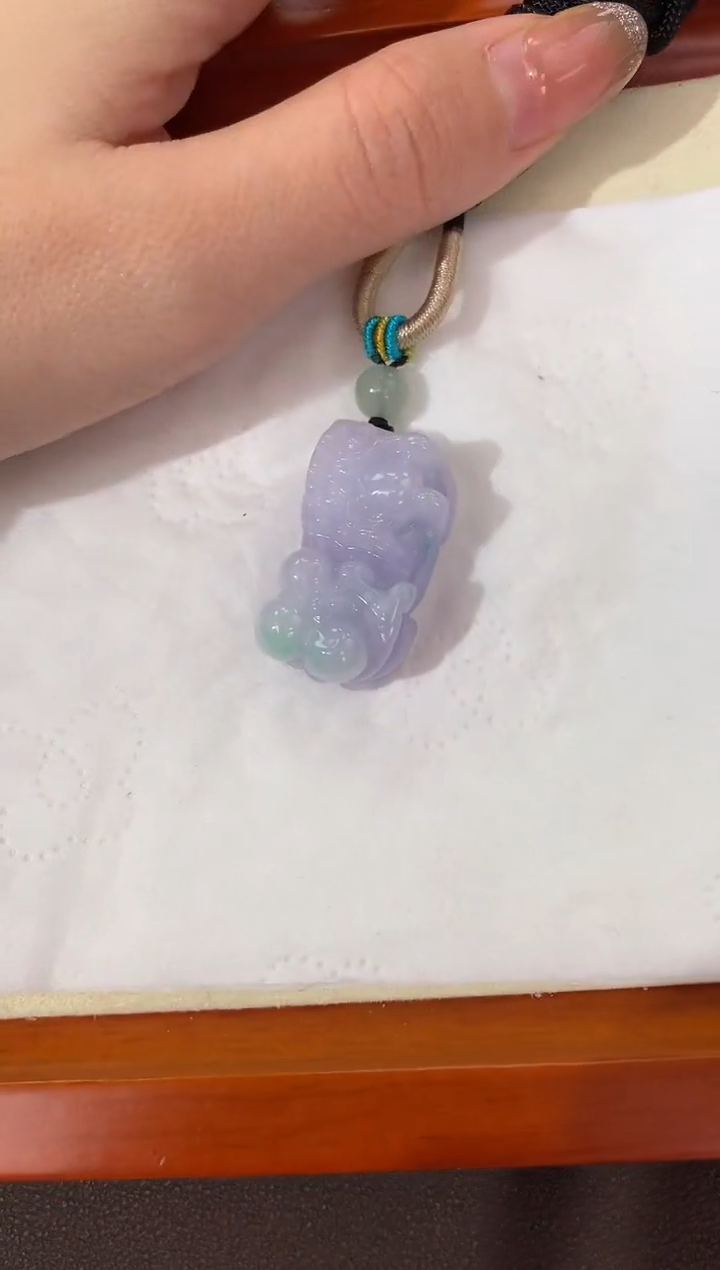 【闪购商品】翡翠颈饰未镶嵌天然缅甸a货翡翠