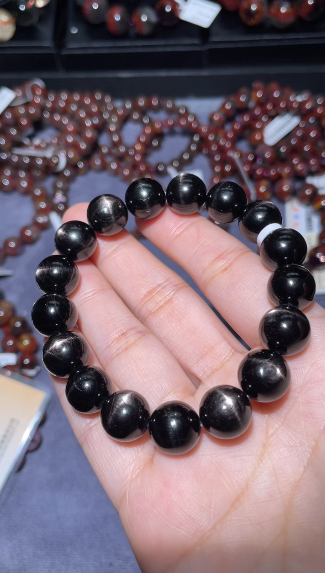 【闪购商品】辉石手链未镶嵌金运石12mm