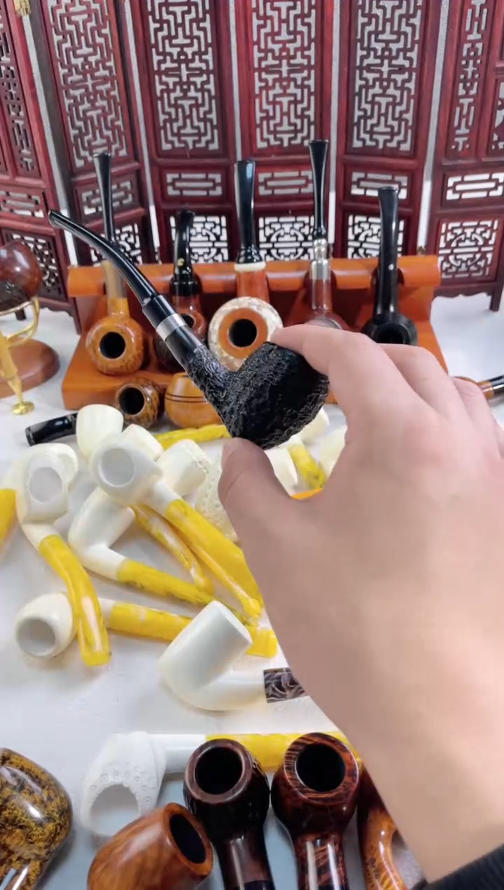 石楠木纯手工意大利石楠木烟斗